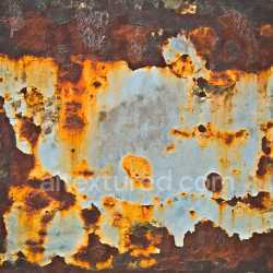 seamless Seamless 3D Rusty Metal Holes PBR Texture with Peeling Paint and Corrosion texture 8k free download PBR