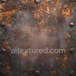 seamless Seamless 3D PBR Rusted Metal Texture with Cracks, Holes, and Weathered Patina texture 8k free download PBR