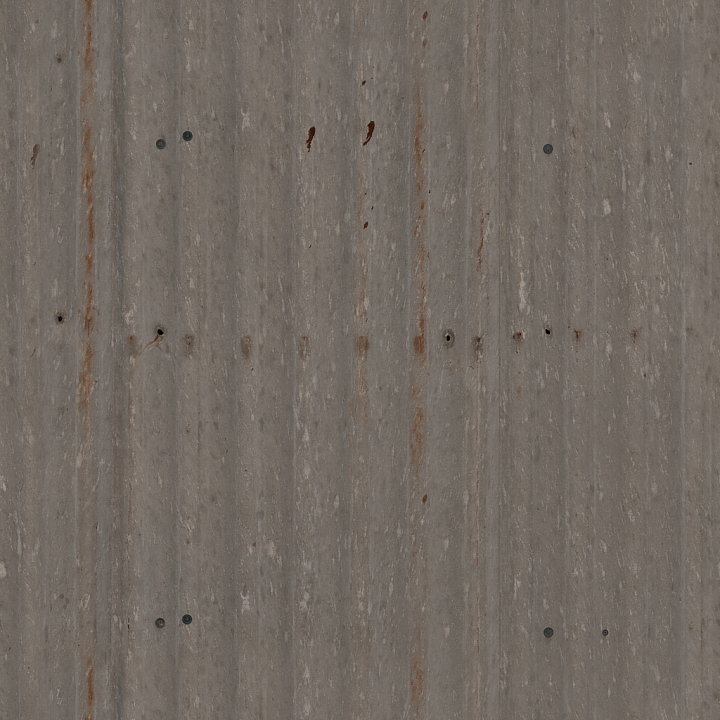 Asbestos Sheet - Sheet Asbestos Corrugated Dirty Fireresistant seamless PBR texture preview