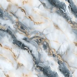 seamless Seamless 3D Arabescato Marble PBR Texture Featuring Blue-Gray and Gold Veining texture 8k free download PBR