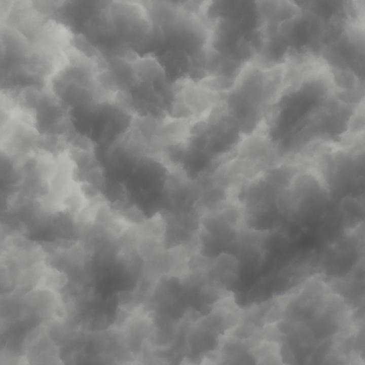 Natural Storm Cloud seamless PBR texture preview