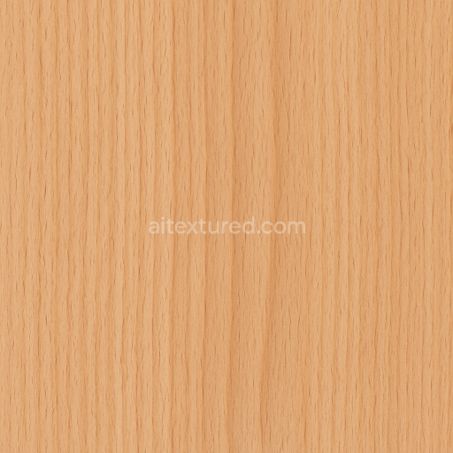 Seamless 3d texture pbr 8k beech wood with sandblasted wood finish and tight grain detail
