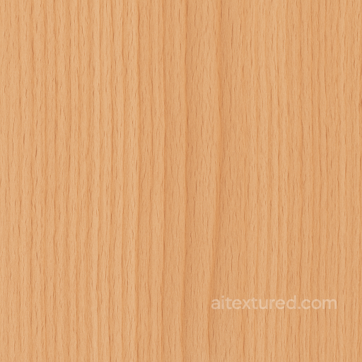 Beech Wood With Sandblasted Wood Finish And Tight Grain Detail seamless Furniture wood PBR texture