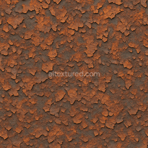 Weathered Rust Flakes Seamless Texture