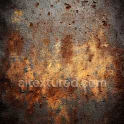seamless Seamless 3D Rusty Metal Texture with Corroded Holes and Cracks PBR Material texture 8k free download PBR