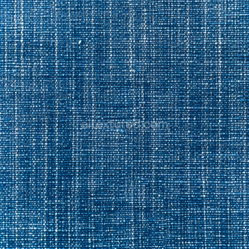 Seamless 3D cracked denim fabric PBR texture with frayed and worn blue threads