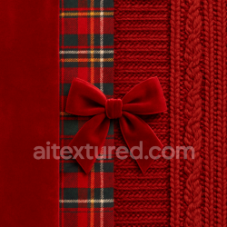 seamless Seamless 8k PBR 3d Texture of Red Velvet Holiday Fabric Surface texture 8k free download PBR