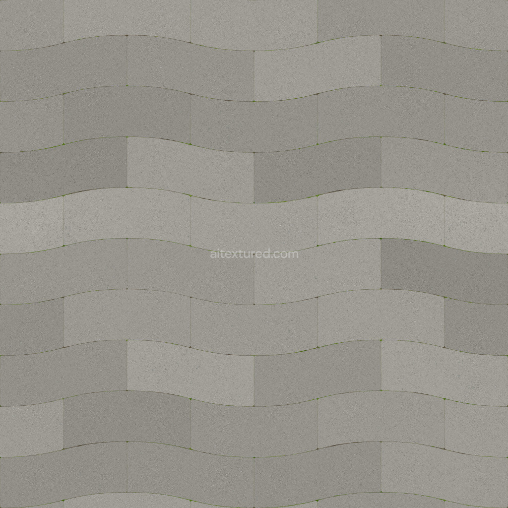 Seamless paving stones texture in gray tones