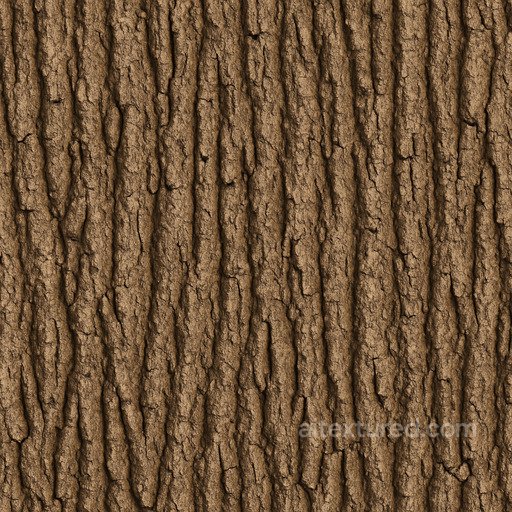 Smooth Oak Bark Seamless Texture seamless Bark PBR texture