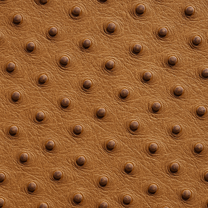 Ostrich Leather Quill Bumps seamless PBR texture preview