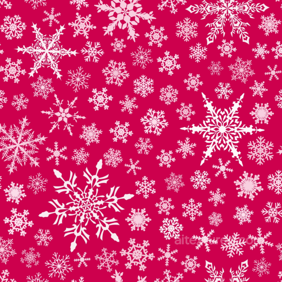 with Pink Background and White Snowflake Pattern Christmas Pink texture preview