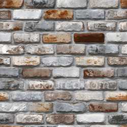 seamless Seamless 3D Cracked and Worn Multi-Colored Brick Wall PBR Texture texture 8k free download PBR
