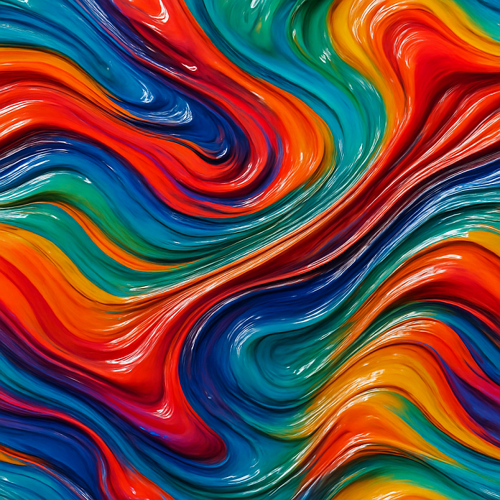 Glossy Paint seamless PBR texture preview