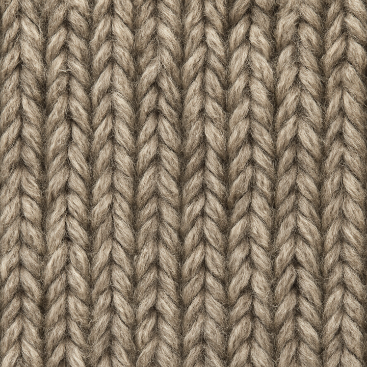 Detailed Wool seamless PBR texture preview