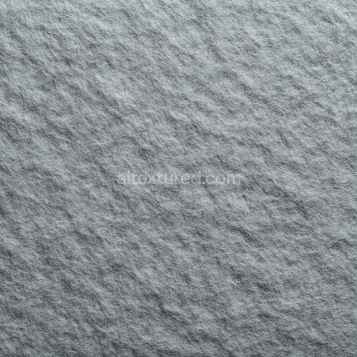 Seamless 3D Felt PBR Texture Featuring Soft, Dense Gray Wool Fibers