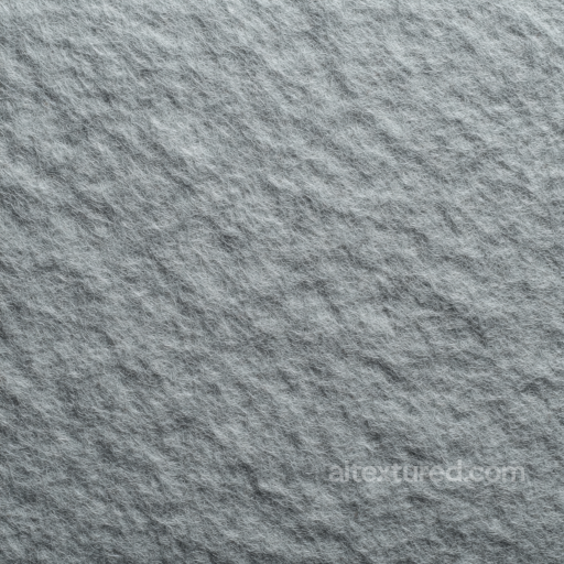 Felt PBR Texture Featuring Soft, Dense Gray Wool Fibers seamless Felt PBR texture