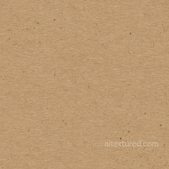 Wood-like Fiber Paper Texture with Flecks | Free PBR Paper texture preview