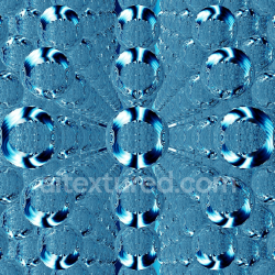 seamless Seamless Blue Glass Bubble 3D PBR Texture texture 8k free download PBR