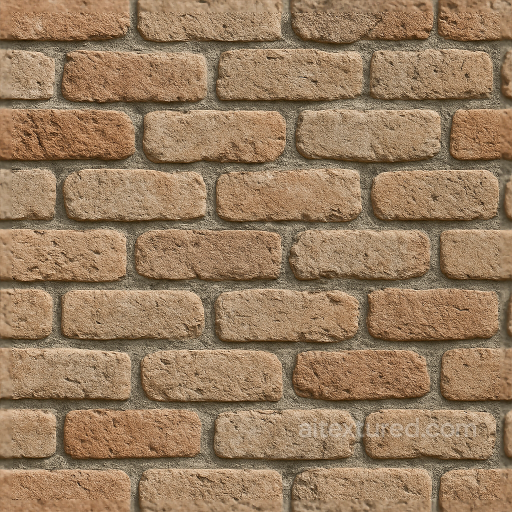 Seamless Tumbled Brick 3D Texture PBR 8K Rough Aged Weathered Surface seamless Brick PBR texture