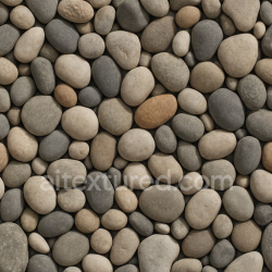seamless Photorealistic Pebble Seamless Texture texture 1024x1024 free download PBR