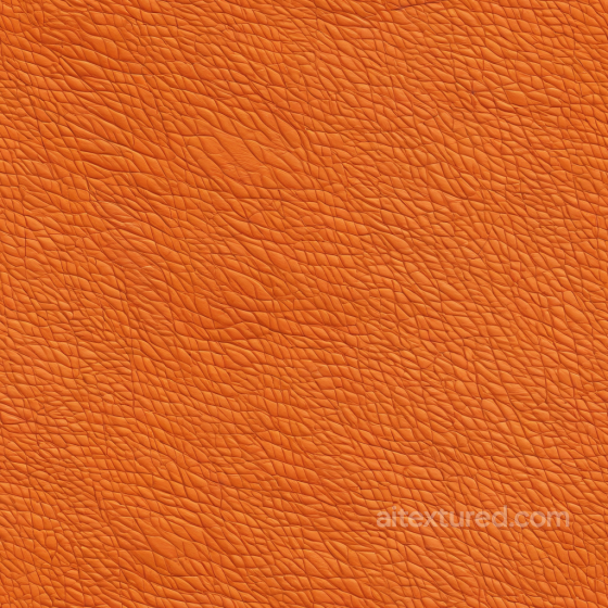 Orange Pebbled Leather Texture with Detailed Grain Pattern Leather texture preview