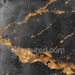 seamless Seamless 3D Black Marble PBR Texture Featuring Polished Gold Veins and Matte Finish texture 8k free download PBR