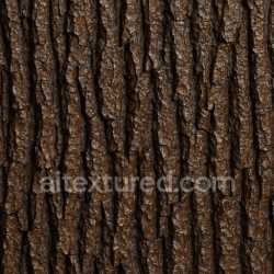 seamless Shiny Oak Bark Texture Seamless texture 8k free download PBR