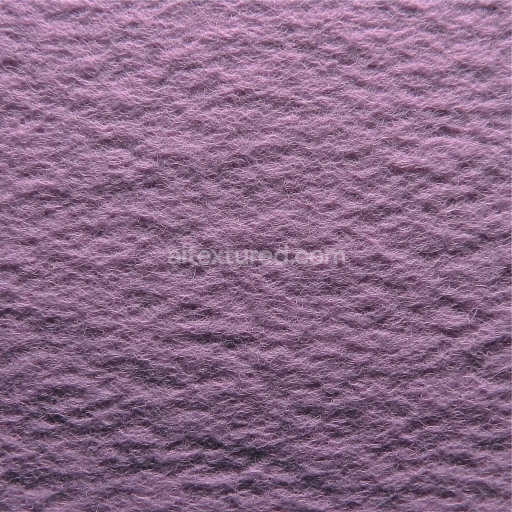 Seamless 3D Felt PBR Texture Featuring Dense, Soft Lilac Fibers with Subtle Nap