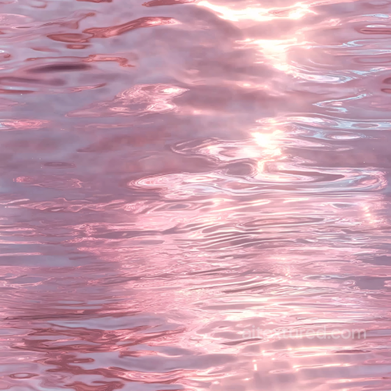 Pink Reflective Water Surface Texture with Smooth Ripple Waves Water texture preview