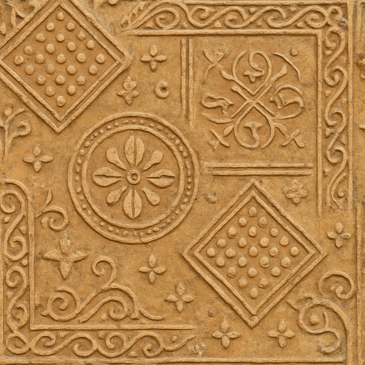 Ancient Ceramic seamless PBR texture preview