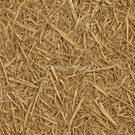 Photorealistic Barn Straw Seamless Texture