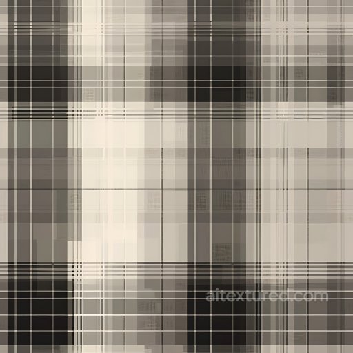Seamless 3D Metal PBR Texture Featuring Subtle Plaid Pattern in Muted Tones texture preview