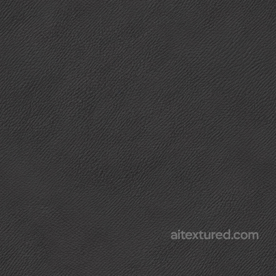 Black Pebbled Leather PBR Texture with Fine Grain and Matte Finish Leather texture preview