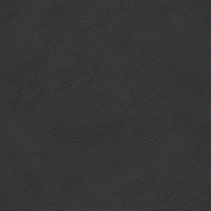Black Pebbled Leather with Fine Grain and Matte Finish seamless PBR texture preview