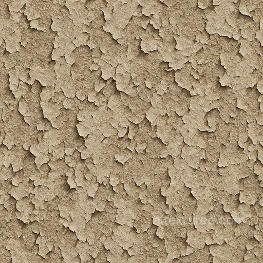 Coarse Peeling Paint Seamless Texture seamless Paint-coating PBR texture