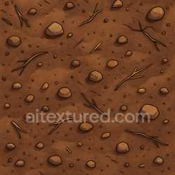 seamless Stylized Soil Seamless Texture texture 8k free download PBR