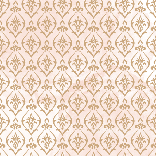 Retro Paisley Fabric Texture with Beige and Gold Pattern seamless Retro Paisley PBR texture
