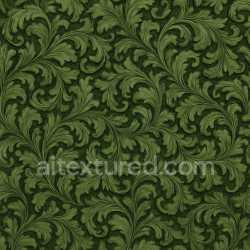 seamless Ornate Dense Foliage Texture Seamless texture 8k free download PBR