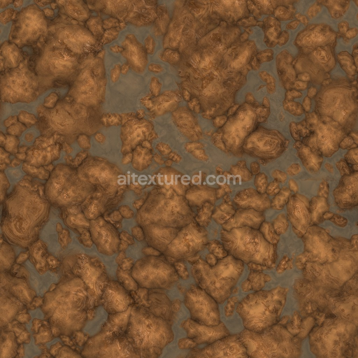 Archviz Dirt Floor Ground Path Rocks Substance — Seamless PBR Texture