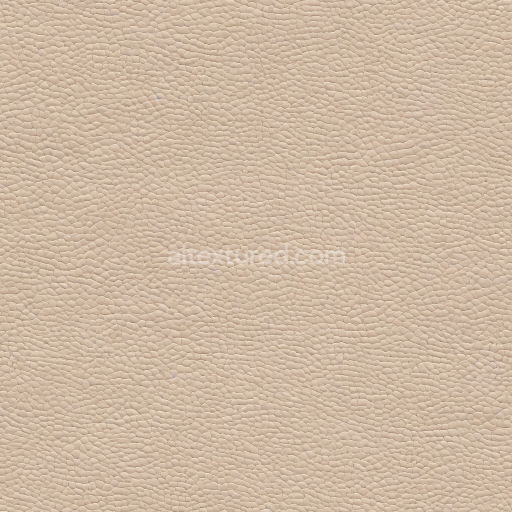 Seamless 3D Beige Pebbled Leather PBR Texture with Subtle Wrinkles