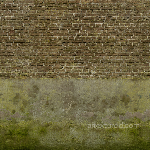 Brick Plaster - Plaster Rough Tunnel Trimsheet Brick seamless Brick PBR texture