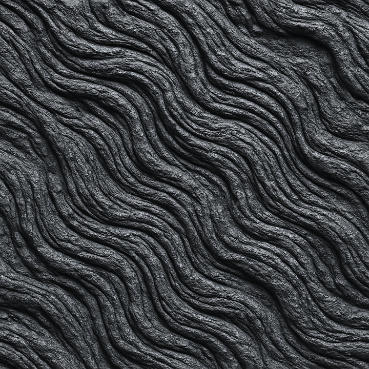 Basalt Flow seamless PBR texture preview