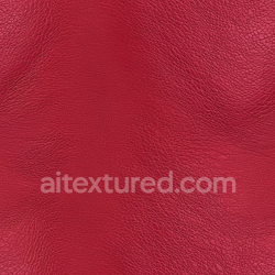 seamless Seamless 3D Red Pebbled Grain Leather PBR Texture with Subtle Wrinkles texture 8k free download PBR