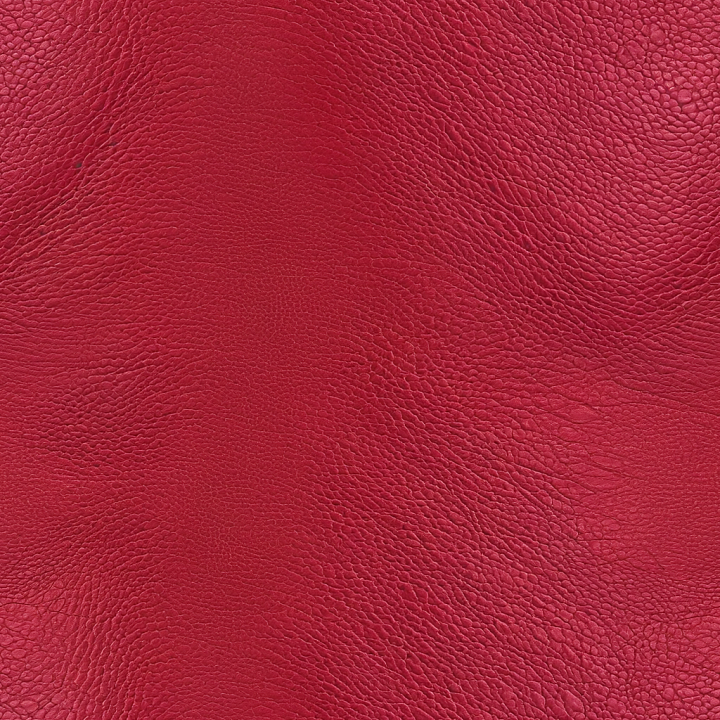 Red Pebbled Grain Leather with Subtle Wrinkles seamless PBR texture preview