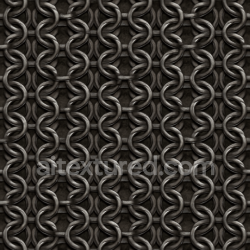 seamless Seamless 3D Texture 8K PBR Chainmail With Gunmetal Gray And Interwoven Rings Pattern texture 8k free download PBR