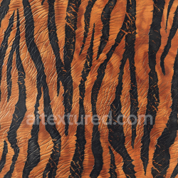 seamless Seamless 3D PBR Tiger Stripe Embossed Leather Texture in Brown and Black texture 8k free download PBR