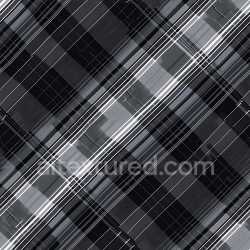 seamless Seamless 3D PBR Texture of Black, Gray, and White Plaid Fabric Pattern texture 8k free download PBR