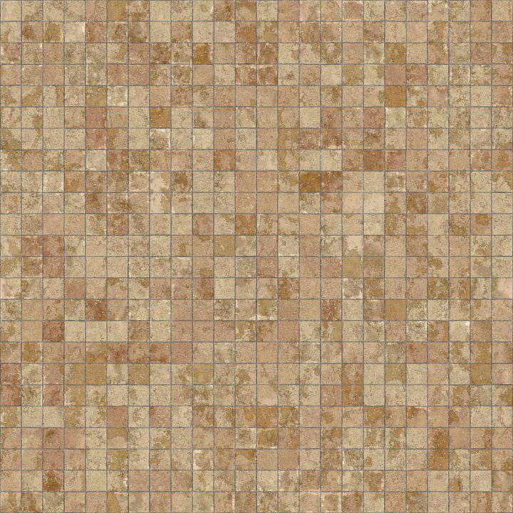 Brownish Terracotta Outdoor Tiles seamless PBR texture preview