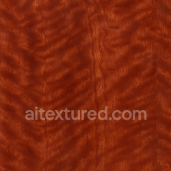 seamless Seamless 3d texture PBR 8k Mahogany wood with curly grain and glossy finish texture 8k free download PBR