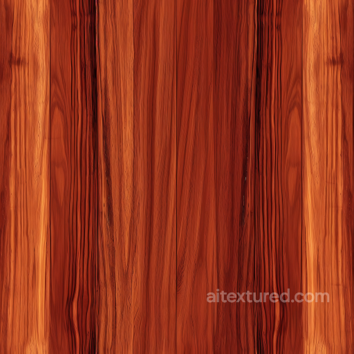 Cherry Wood PBR Texture with Polished Panel Grain seamless Wood PBR texture